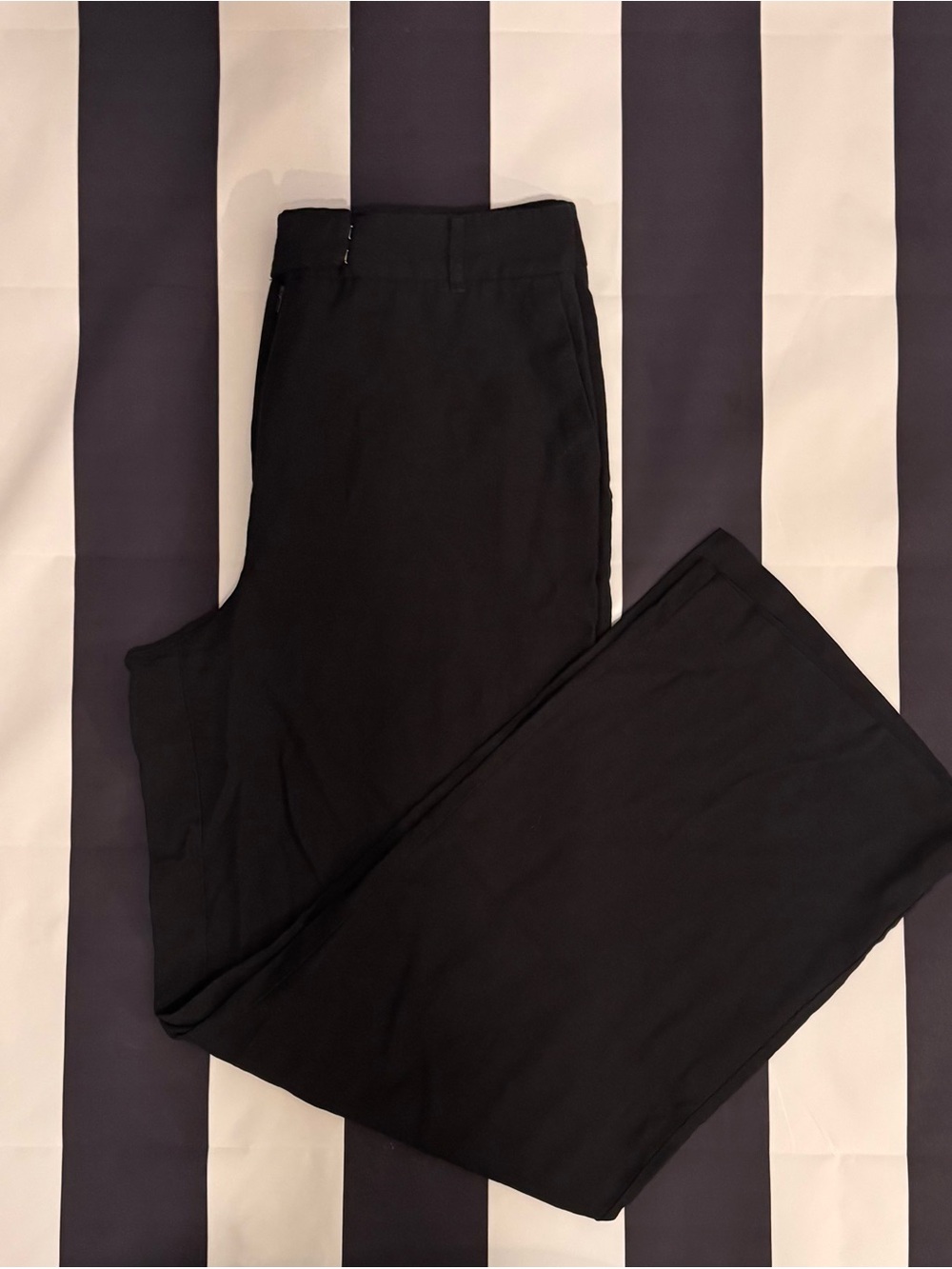 Mango Straight-Leg Women's Pants in Black